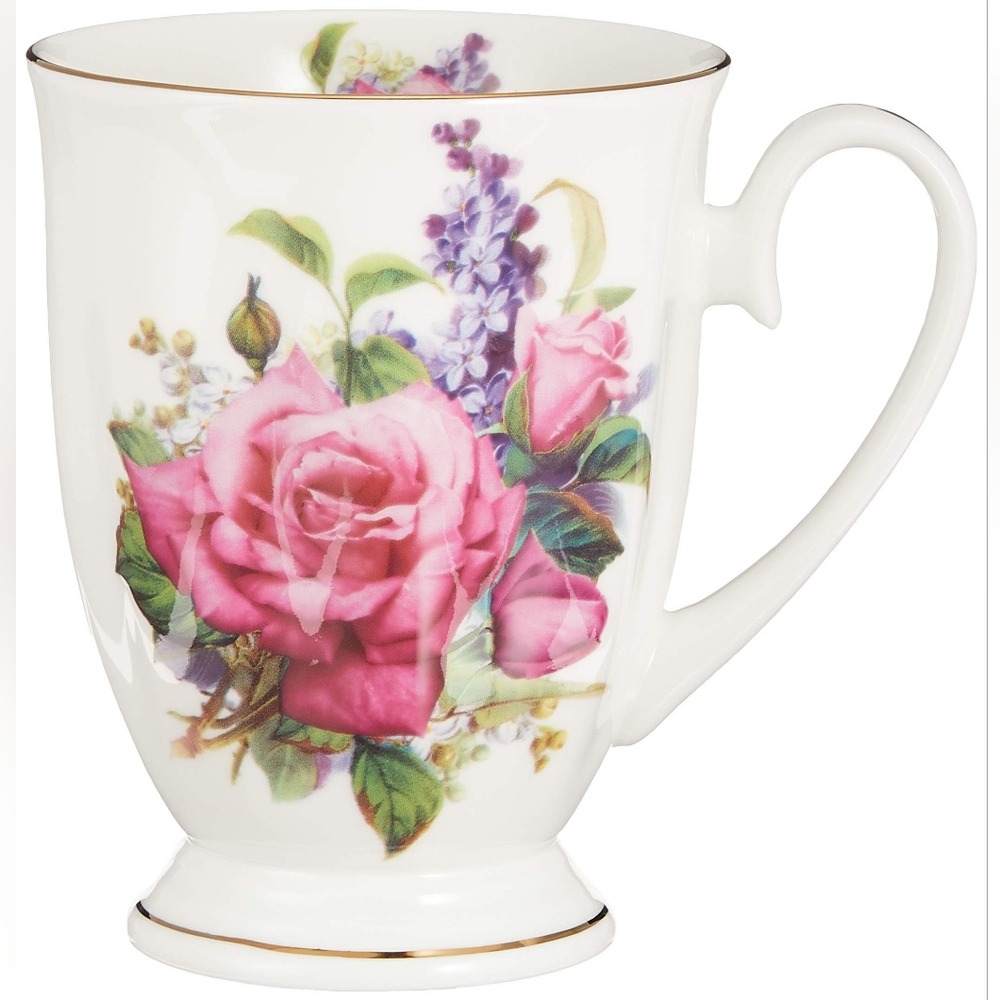 Pacifica Gardens porcelain China 15oz Tea Mug